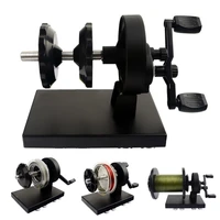 portable spinning reel fishing line spooler winder machine with suction cup fishing line spooler