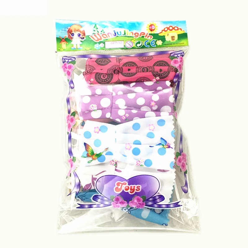 

15 PCS Random Fashion Dress Clothes for Barbie BJD Doll Accessories Play House Dressing Up