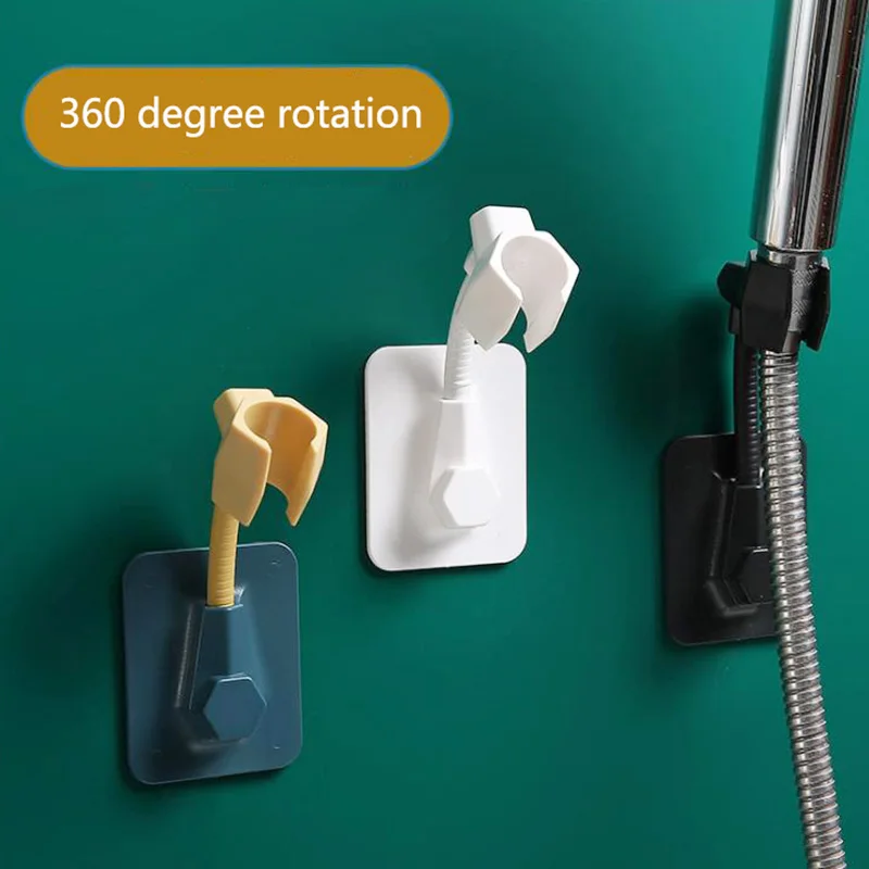 

360°Punch-Free Universal Adjustable Shower Holder Shower Nozzle Holder Shower Bracket Base Bathroom Accessories Without Drill