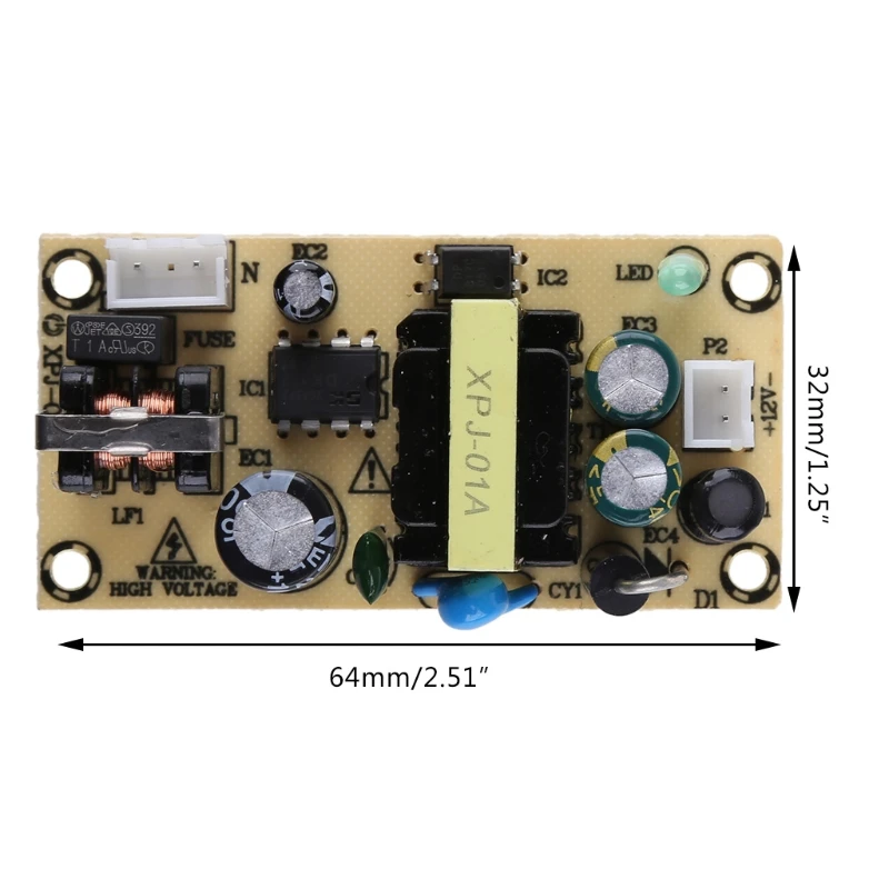 

AC 100-265V to DC12V 1.5A Switching Power Supply Module TL431 For Replace Repair