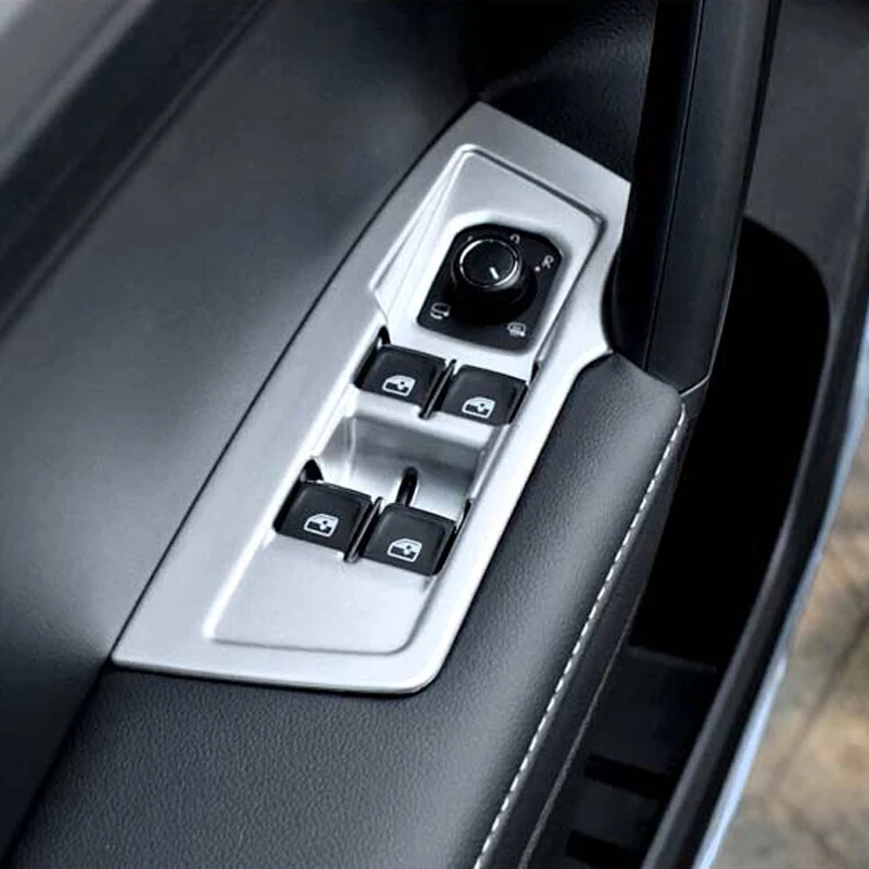 ABS хромированный автомобильный дверный оконный Стекло Панель подлокотник