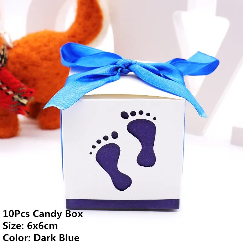 10 шт./лот коробки для конфет Baby Shower вечерние мультяшный мешок для подарков детские праздничные сувениры шоколадные конфеты мешок день рождения свадебное украшение - Цвет: 16