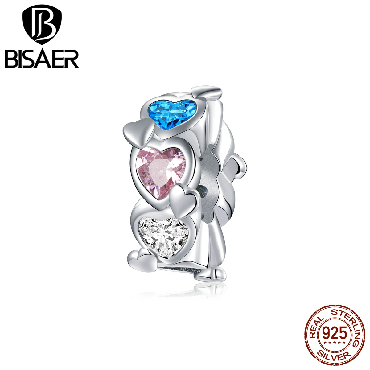 

Шармы-подвески из серебра 925 пробы с фианитами