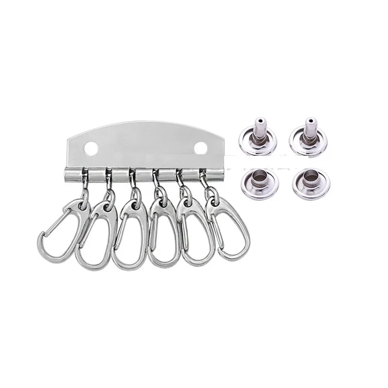 2 шт. швейная металлическая посуда держатель для ключей тканевые кожаные