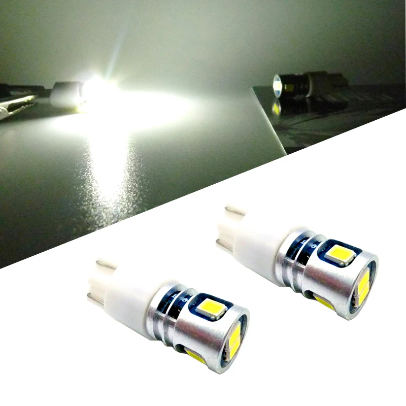 

2 шт. светодиодный светодиодные лампы T10 168 192 SMD 12-24 В