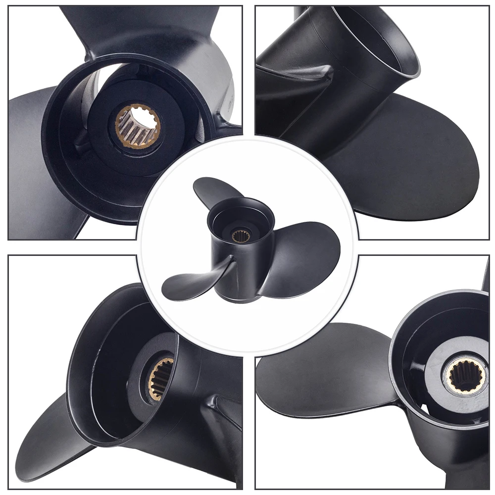 

Лодочный Пропеллер для Mercury подвесного двигателя 40-140HP 48-77344A45 13 1/4 "x17" RH