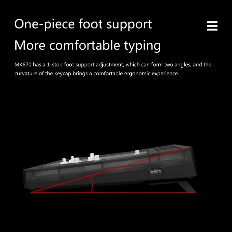 mk870 wired gaming mechanical keyboard kit 87 key rgb backlit luminous keyboard type c port for laptop and gamer diy free global shipping