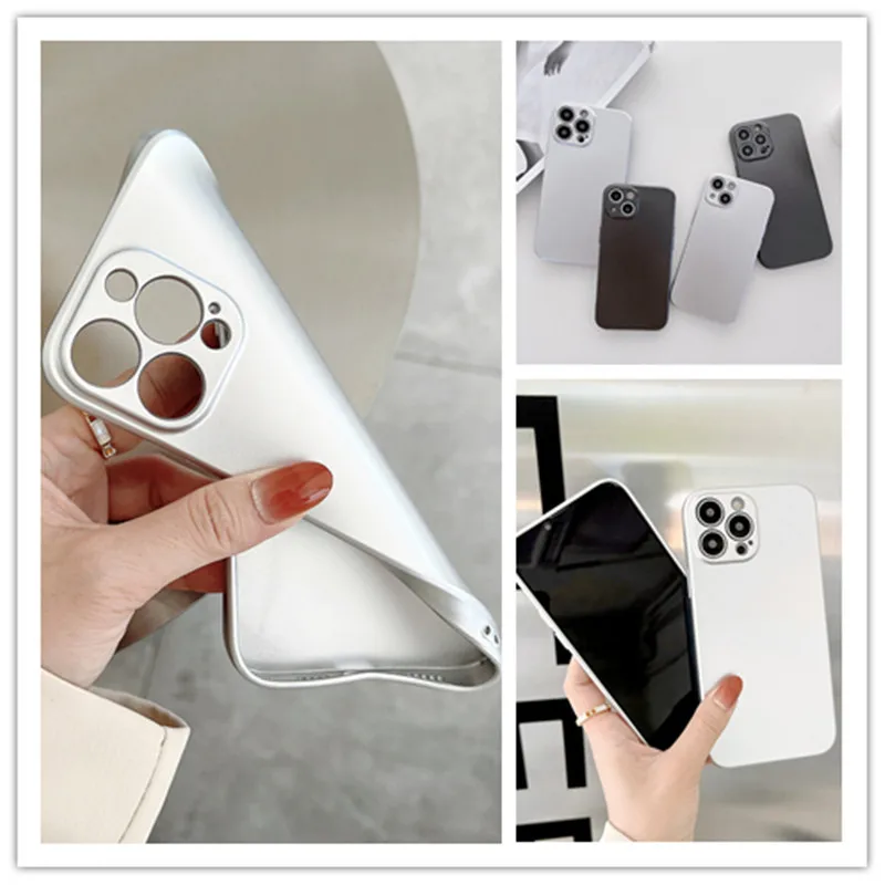 

Simple lacquer Matte Anti-fall Protective Soft Shell Phone Case Back Cover For XiaoMi 11 Ultra For RedMi Note 7 8 9 10 11 Pro 5G