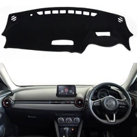 dashmat dashboard cover mat pad sun shade instrument carpet protector car styling accessories for mazda cx 3 cx3 2016 2017 2018