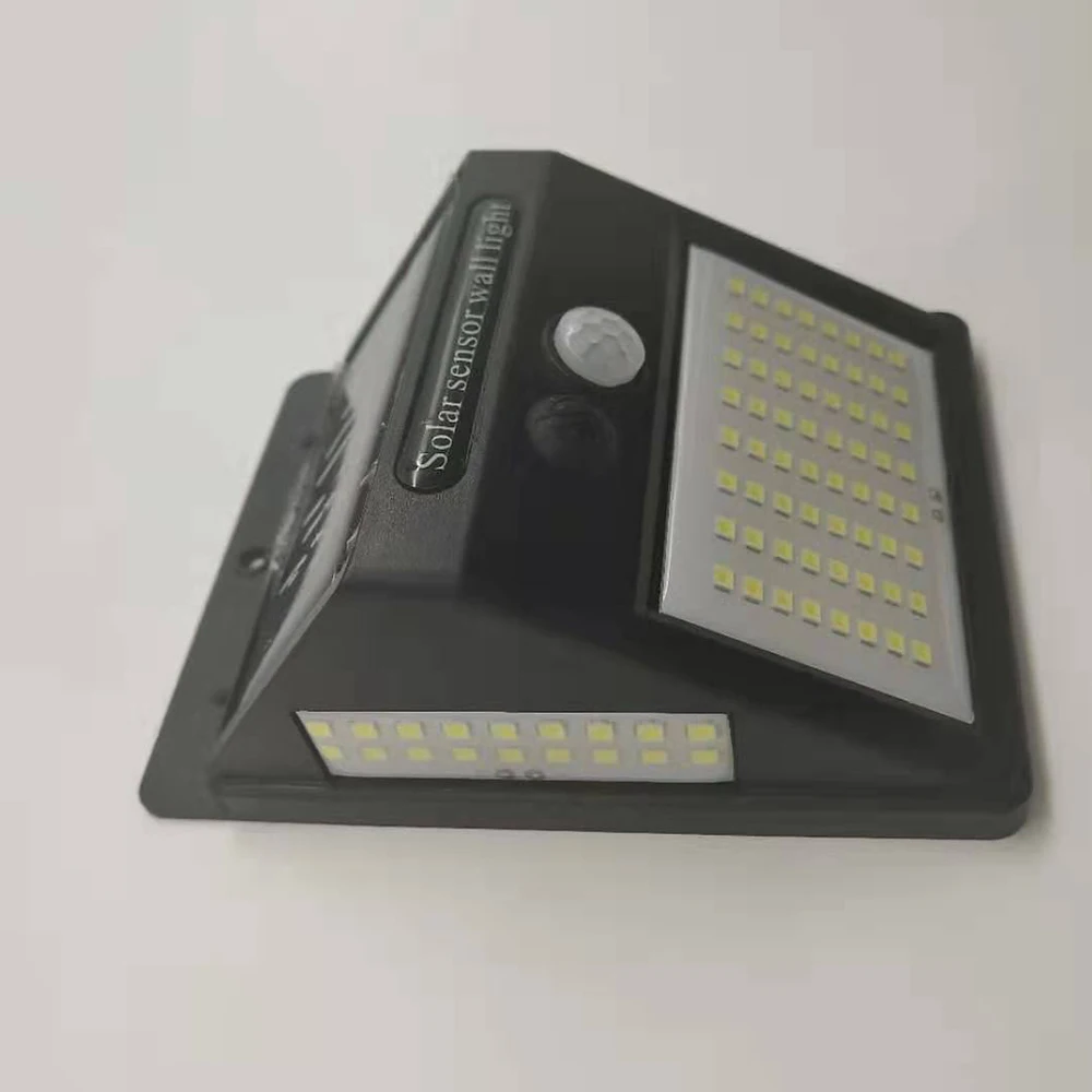 SANYI 100 шт. SMD2835 Солнечный сенсорный настенный светильник с датчиком движения PIR