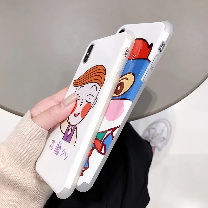 DECOCASE Мультфильм защитный Япония Телефон чехол для iPhone 6 6s 7 8 Plus X XR XS Max Чехлы Apple