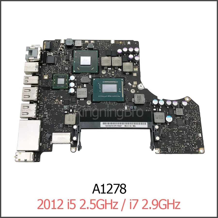 Протестированная материнская плата A1278 A1286 для Macbook Pro 13 &quotA1278 15&quot логическая i5 i7