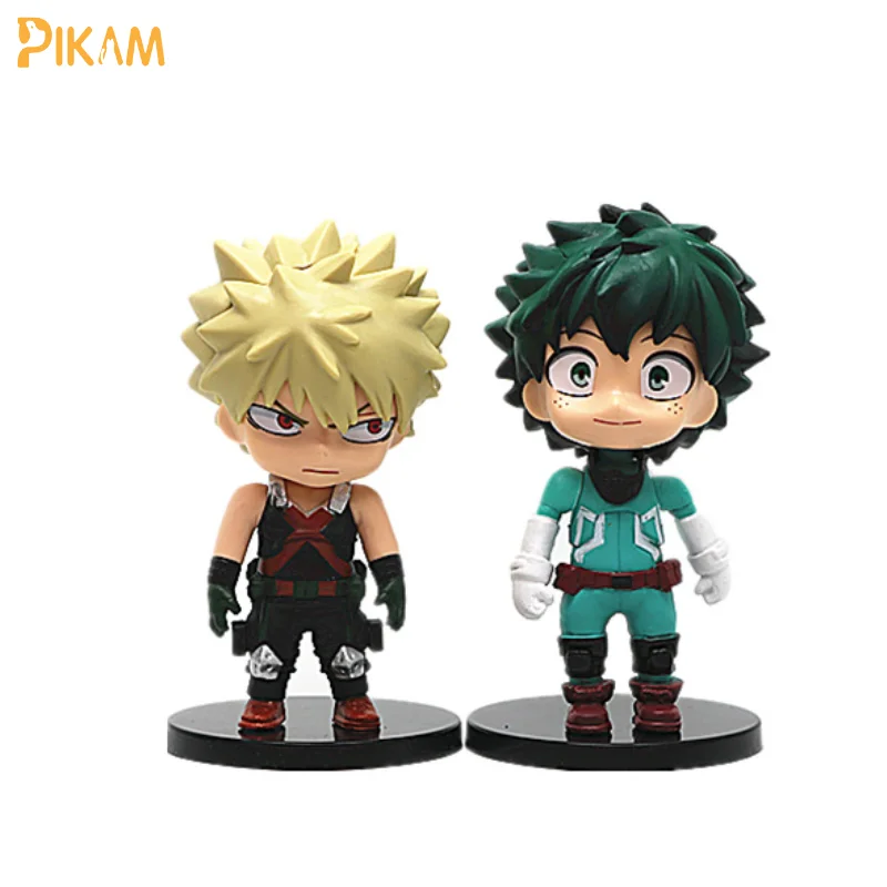 

5pcs/set Anime My Hero Academia Figure Izuku Midoriya Shouto Todorok Asui Tsuyu Action Figures Collection Decoration Model Toys