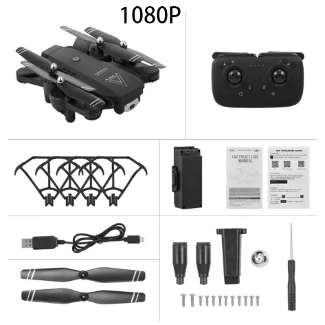 L103 RC вертолеты камера 1080P Wifi FPV Дрон GPS Дрон Hoogte Hold 2,4G Optische Stroom Positie Дрон камера для детей - Color: L103-Black-1080P