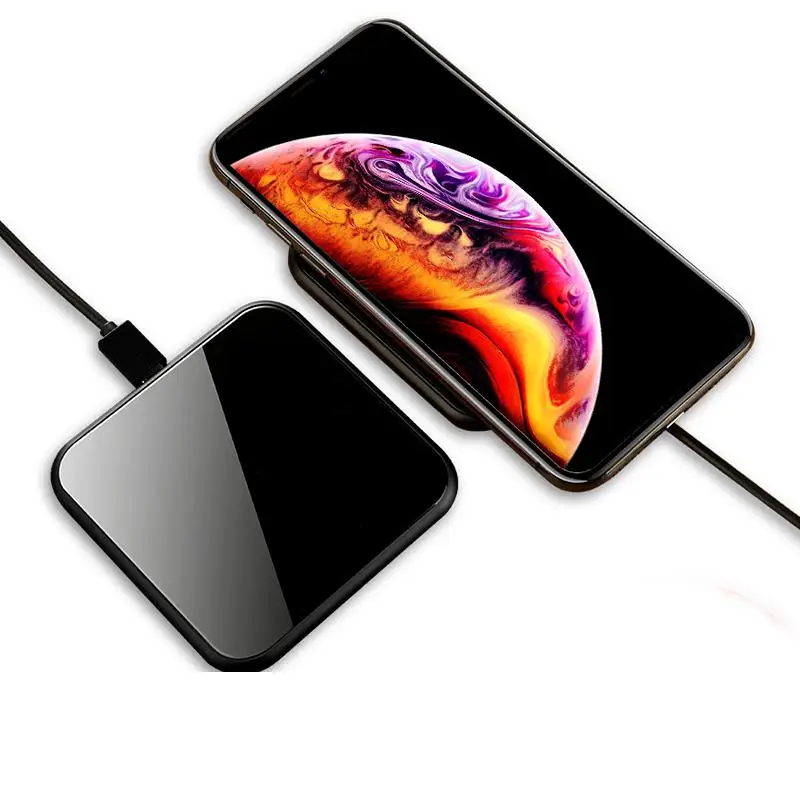 10W зарядное устройство для быстрой беспроводной зарядки по стандарту Qi