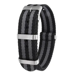 Ремешок Shellhard унисекс для военных часов, нейлоновый спортивный сменный Браслет для наручных часов, 20 мм