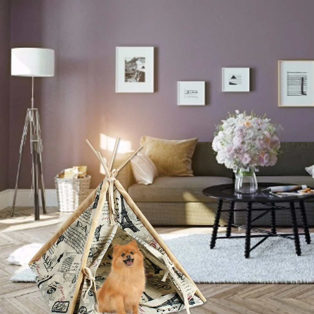 Индийская палатка для домашних животных маленькая кошачье гнездо моющееся