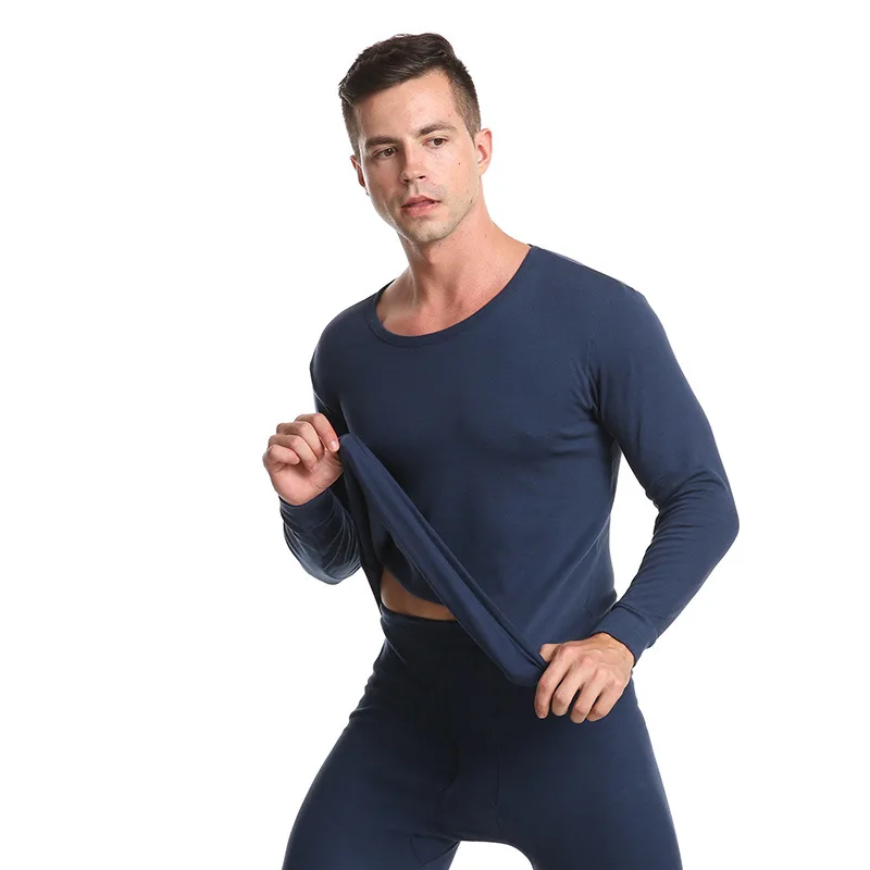 Мужское термобелье теплые эластичные зимние длинные кальсоны Толстые Комплекты