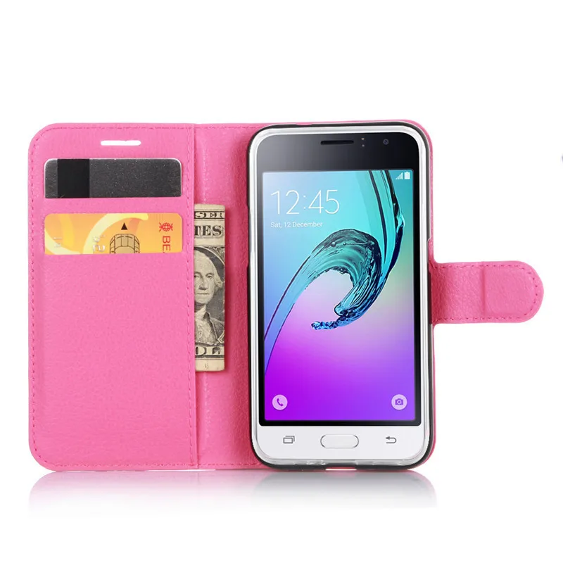 Для samsung Galaxy J1 чехол флип чехол samsung J1 кожаный чехол для samsung J1 J120F/J1 J100 Coque