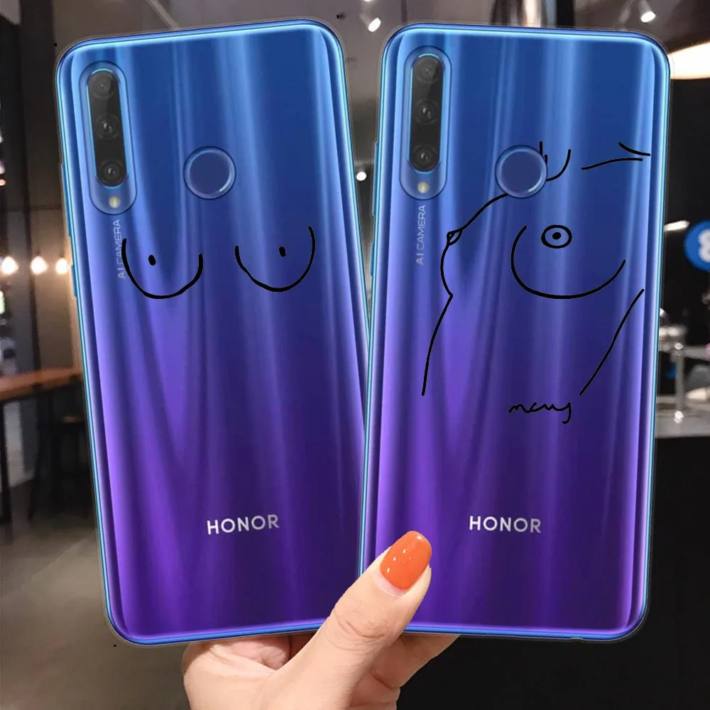 Чехол с абстрактным рисунком для Huawei Honor 9 10 20 Lite10i 8X 8C 9X Pro чехол сексуальной