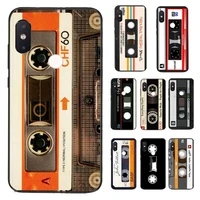 vintage magnetic tape cassette audio tape phone case for xiaomi redmi 5 5plus 6 6a 4x 7 7a 8 8a 9 note 5 5a 6 7 8 8pro 8t 9