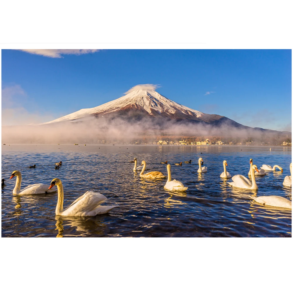 

Colorful print Wall Tapestry Mount Fuji, Japan M61