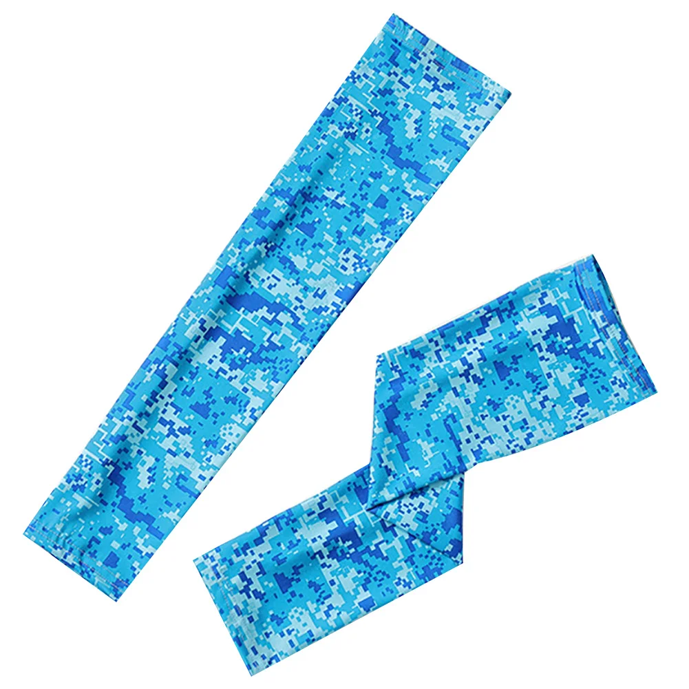 1 пара Красочные камуфляж унисекс Открытый Велоспорт Спорт дышащий Защита от