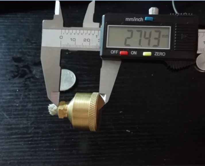 Мини металлическая спиртовая Лампа латунная индивидуальная заказанная |