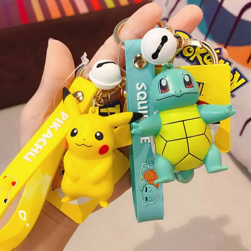 Одежда с изображением покемона Пикачу брелок фигурку кольцом PVC TAKARA TOMY