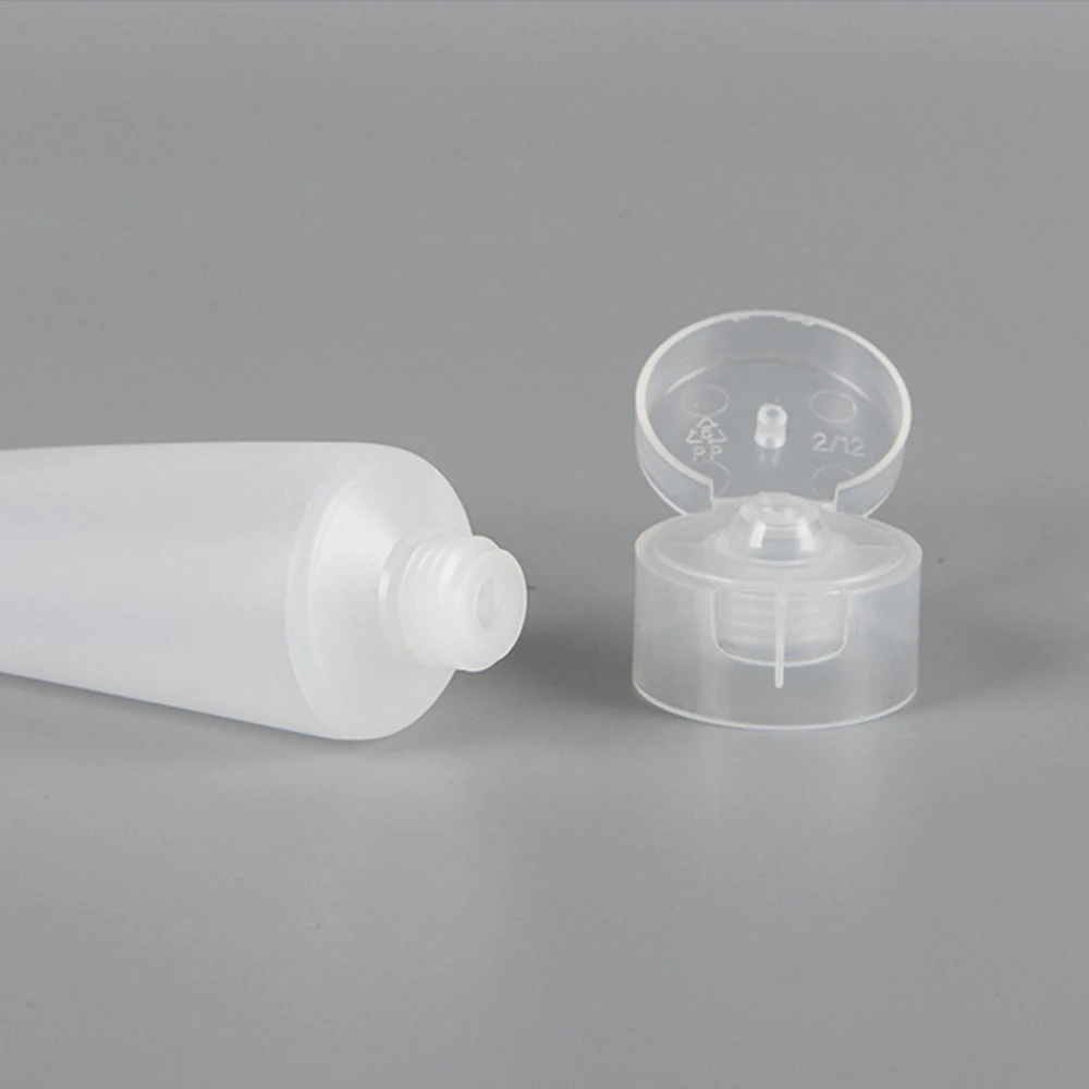 

20pcs 30ML Empty Plastic Portable Tubes Squeeze Cosmetic Travel Bottles Container Cleanser Hose Plastic