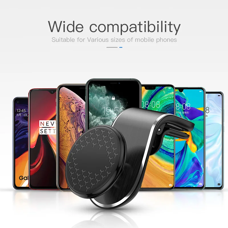 

KUULAA 360 Rotati Car Phone Holder For Phone In Car Mobile Support Magnetic Phone Mount Stand Smartphones Suporte Telefone