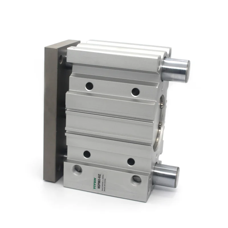 

MGPM63-100/125/150/175/200/250/300 MGPM63-100A/125A/150A/175A/200A/250A/300A/350A/400A AZ Z Compact цилиндр серии MGP