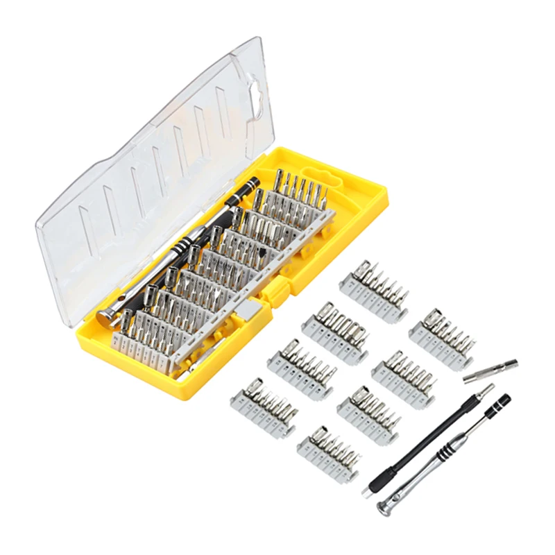 

60/25 In 1 Precision Tool Kit Magnetic Screwdriver Set For PC Laptop Phone Repair Maintenance Hand Tool Mini Screwdriver Bits