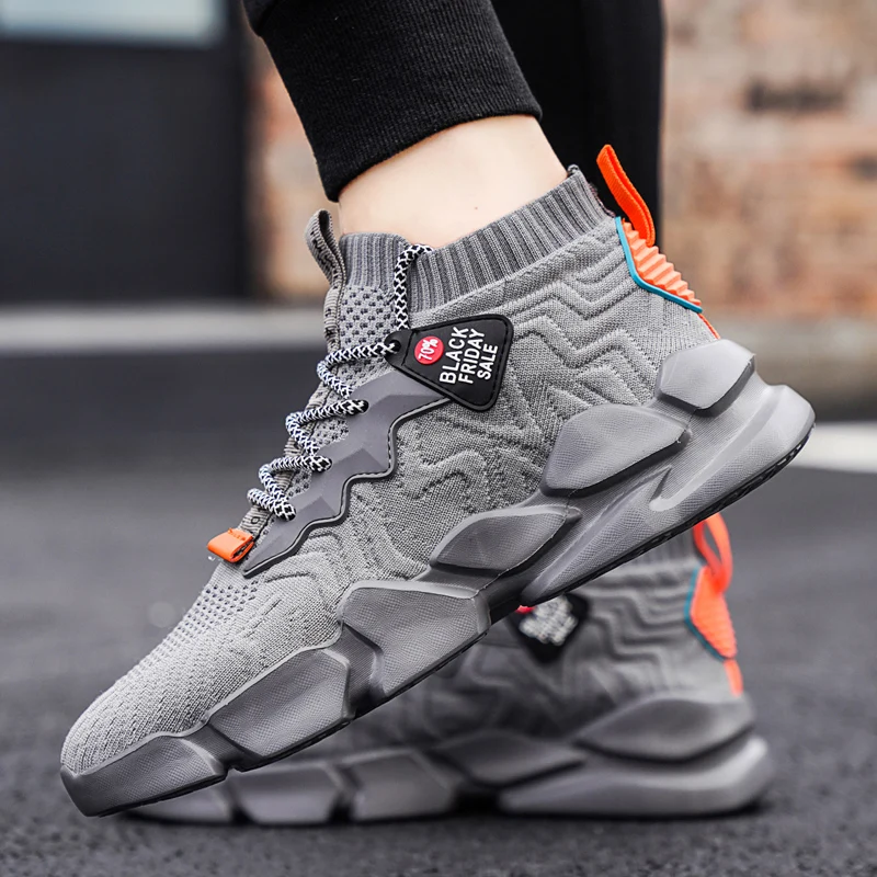

2020 Men Casual Shoes Brand Outdoor Men Sports Sock Sneakers Chaussure Homme Shoes Trend Shoes Student Shoes Hot Style Footwears