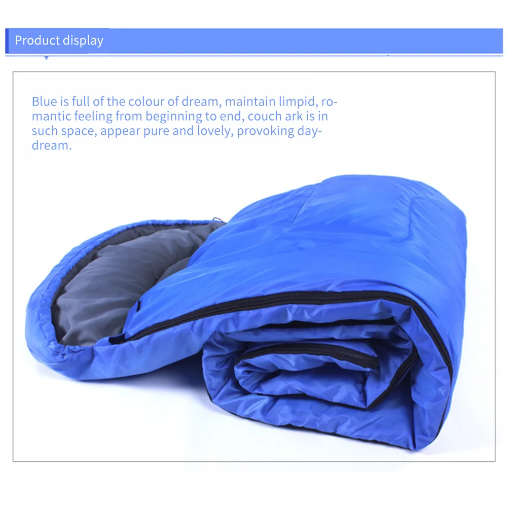 

Sleeping Bag Lightweight Breathable Travel 4 Season Autumn Winter Portable Ultralight Hiking outdoor activities survival Camping