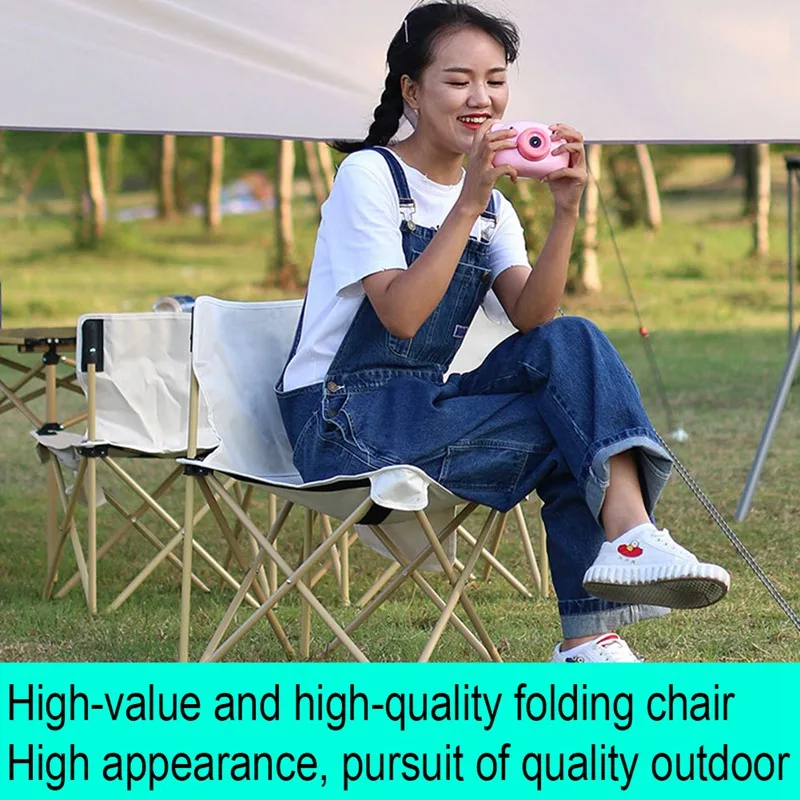 Satılık Açık Katlanır Sandalye Taşınabilir Eğlence Kamp Sandalyesi Süper Hafif Arkalığı Balıkçılık Sandalye Plaj Sandalyesi