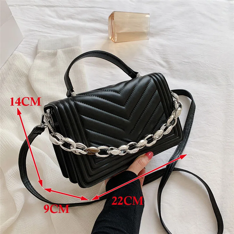 

2022 New Luxury Handbags For Women Fashion Chain New Famous Brand Bags Luxury Bags PU Leather Crossbody Bag Shoulder Bags