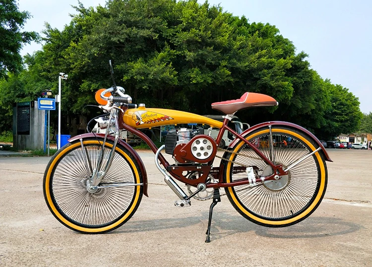 26 дюймов винтажный топливный велосипед пляжный 140 шт. спицевое колесо индийская