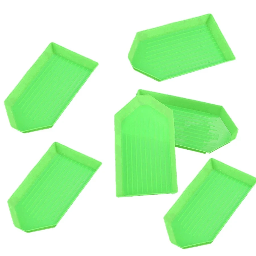 20 шт. пластиковые лотки для вышивки бусин |