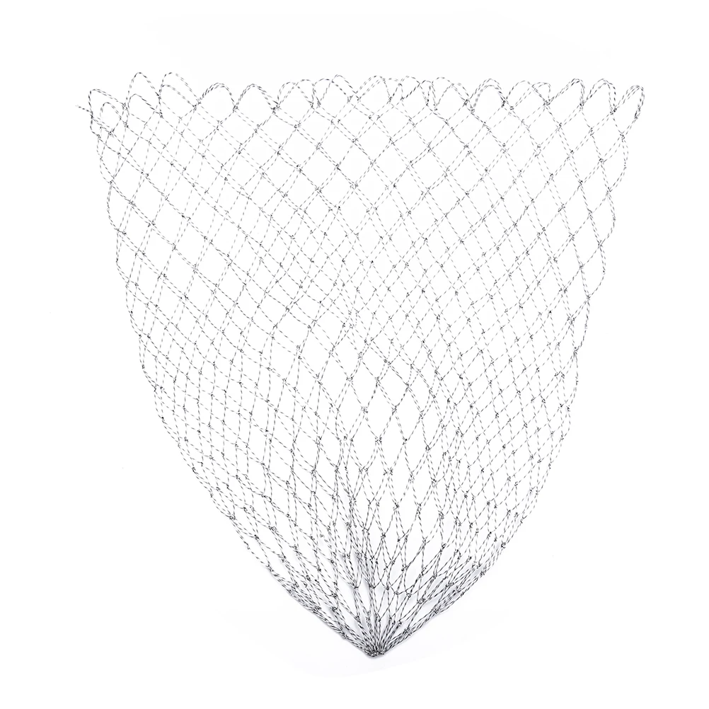 

New 1PC 35/70cm Fishing Net Double Wire Woven Net Fishing Hand Net Fishing Tool Mesh Perch Catch Accessories