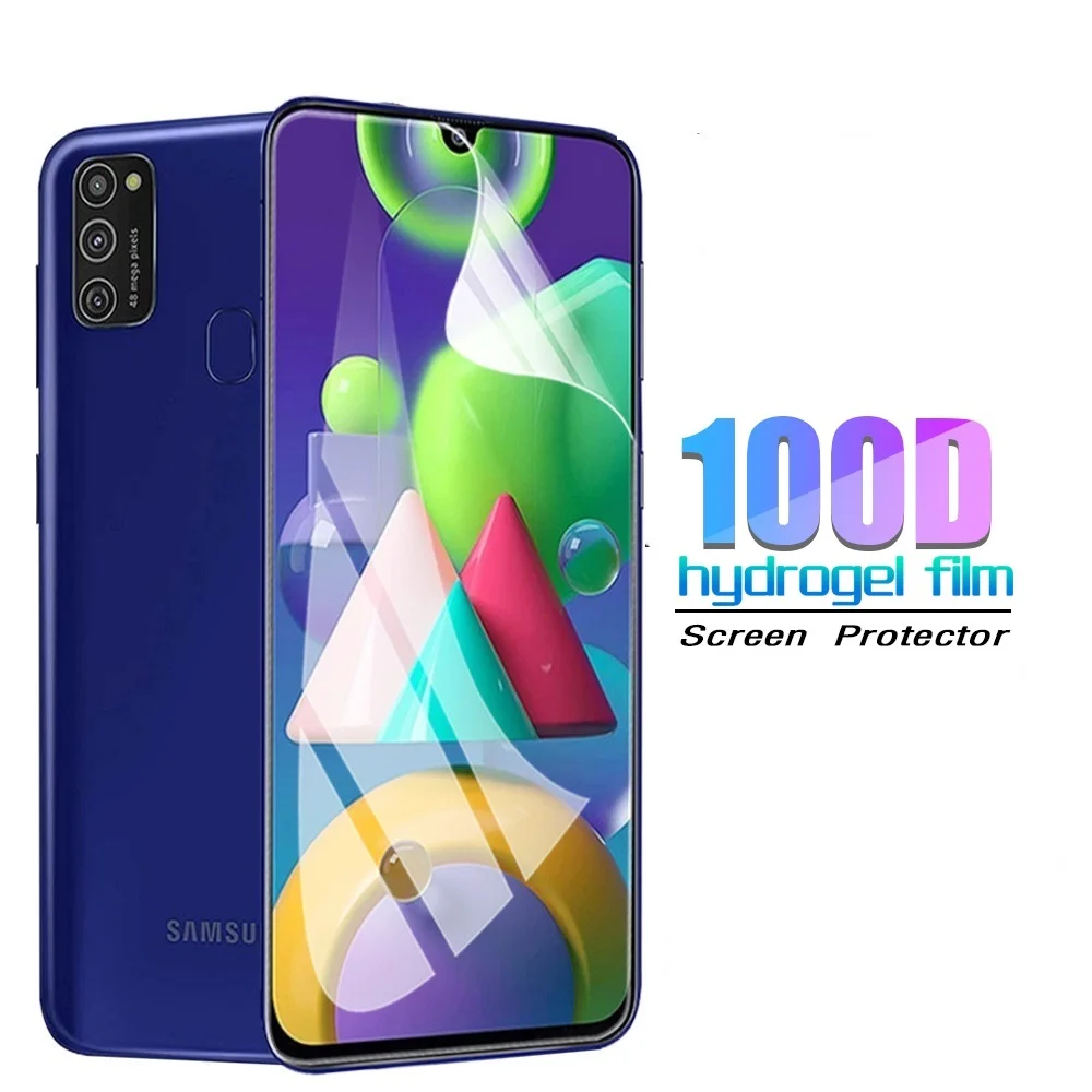 

Гидрогелевая пленка для Samsung Galaxy M21, Защита экрана для Samsung Galaxy M21, защита от царапин, защитная пленка 9H, не стекло