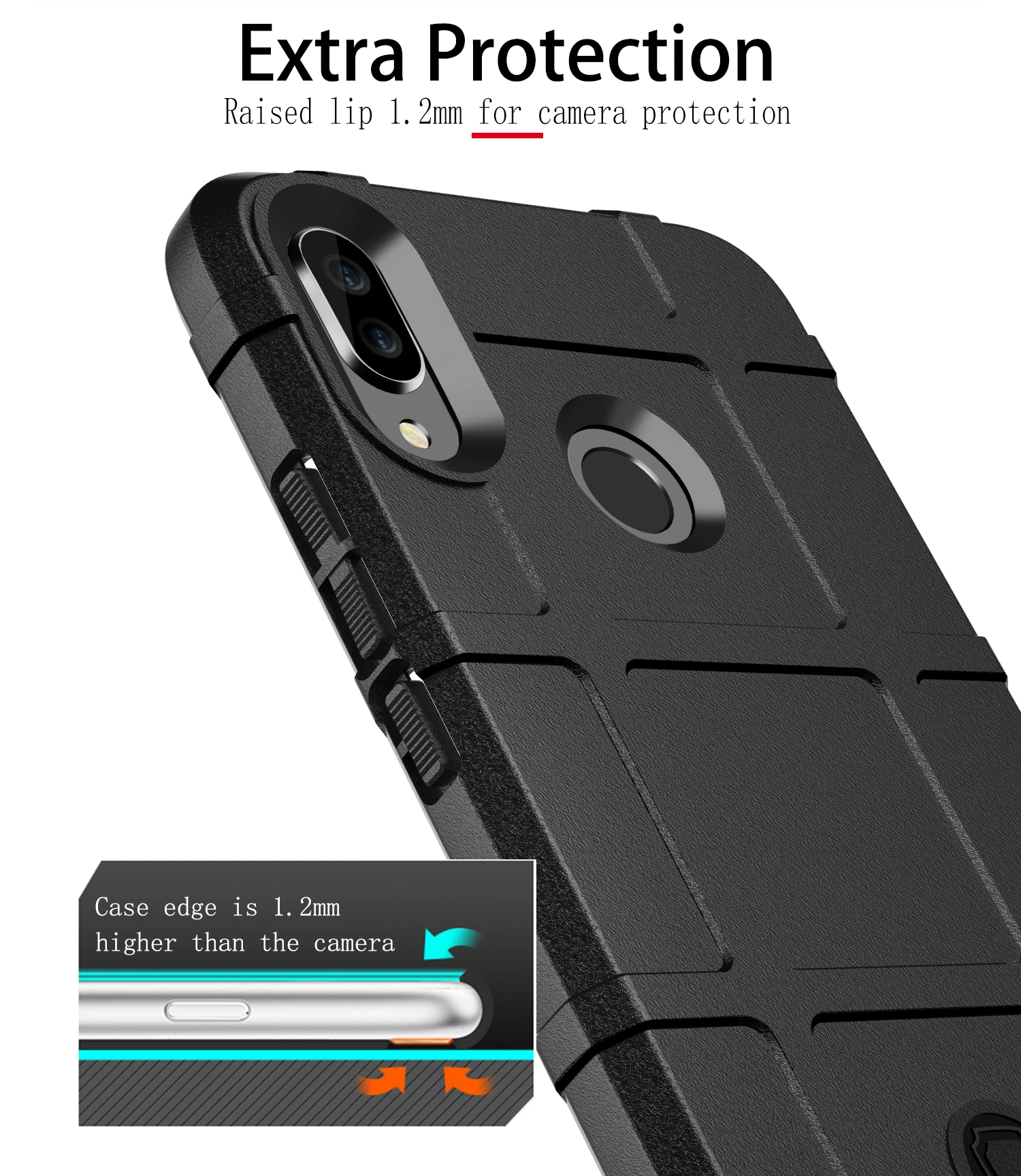 Силиконовый чехол для телефона из углеродного волокна Google Pixel 3 5 дюймов Прочный