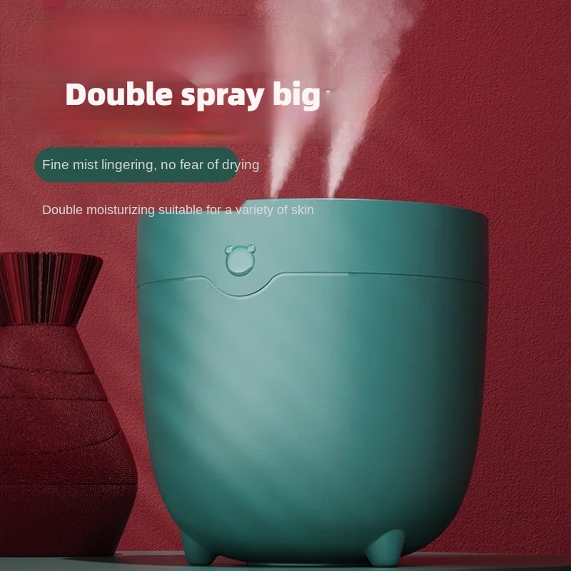 

The new 2L liter USB humidifier home small desktop large-capacity dual-spray air humidification creative gift Aroma Diffuser