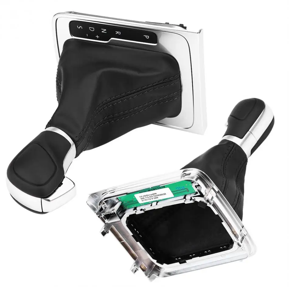 Кожаная автоматическая ручка переключения передач Пыленепроницаемый Чехол