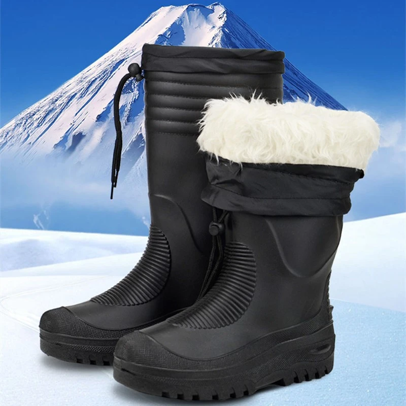 Водонепроницаемые высокие сапоги для рыбалки Нескользящая обувь из мягкой