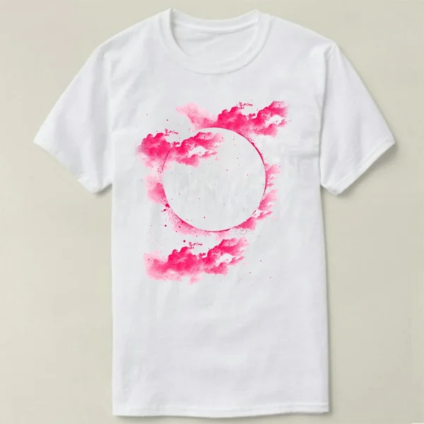 Black Hole T-Shirt Short Sleeve Cotton T-shirt Women Men