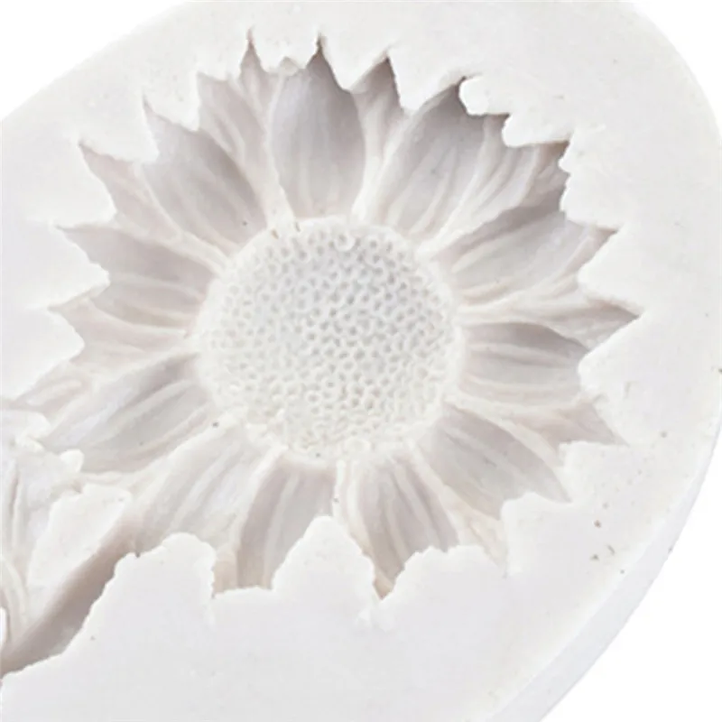 Silicone Gumpaste Sunflower Daisy Fondant Cake Molds Sugarcraft Baking Tools Food Grade Pastry Chocolate Mold | Дом и сад