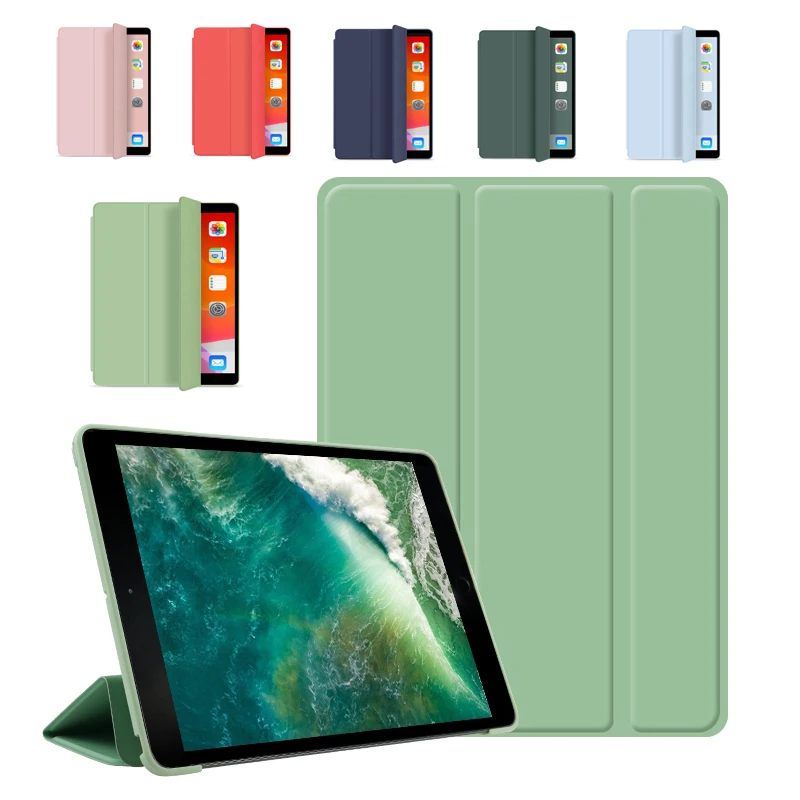 

Смарт-Чехлы для Samsung Galaxy Tab A7 Lite, 8,7 дюйма, A7, 10,4 дюйма, планшетов SM-T220 T225, T500, T505, Сверхтонкий кожаный флип-чехол для сна и пробуждения