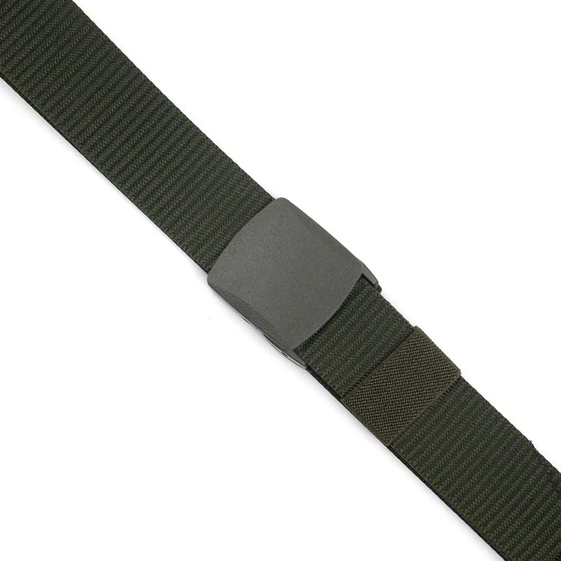 

Military Tactical Men Belts Outdoor Army Canvas Belts Automatic buckle Belt Men Adjustable Plastic Buckle Waist Belt for Pants
