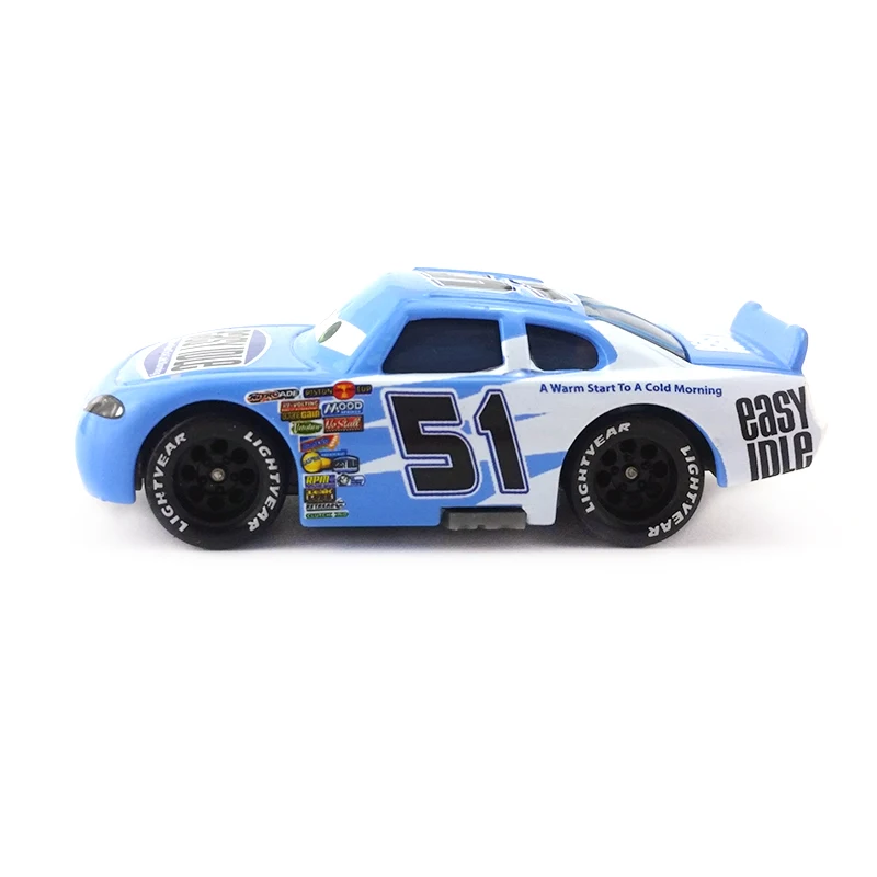 Disney Pixar Cars No.51 легкость холостого хода металлическая литая под давлением